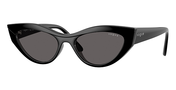 Vogue VO5637SU - Black, Acetate, Cat Eye frame
