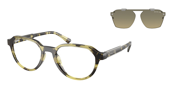 Michael Kors MK2280U LANAI - Olive Tortoise, Acetate, Oval frame