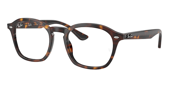 Ray-Ban RX5451F - Havana, Plastic, Oval frame