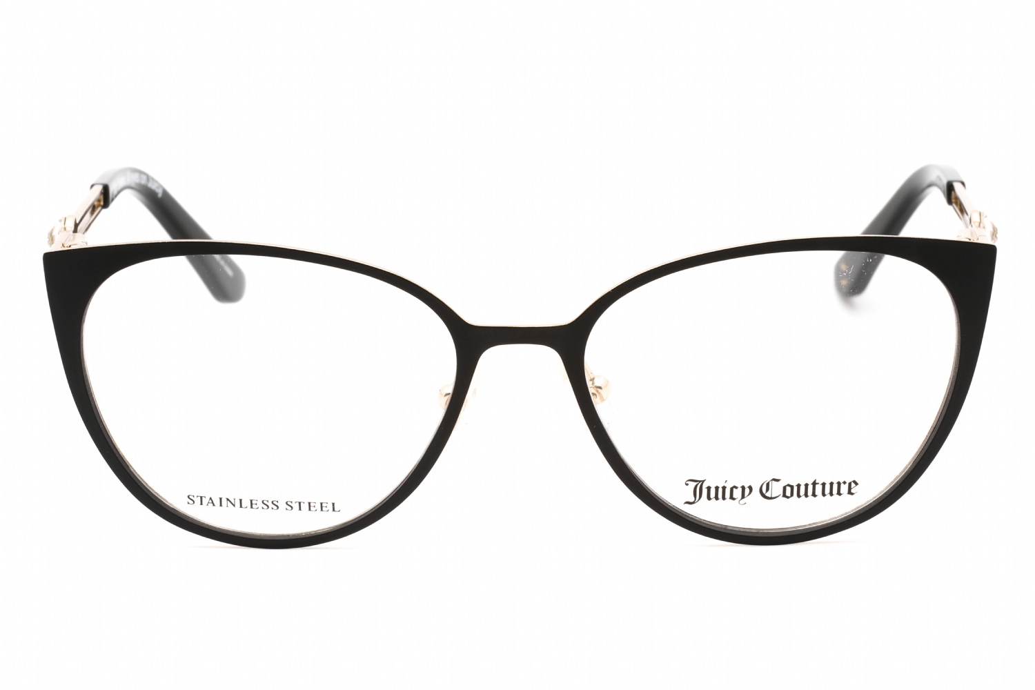 Juicy Couture JU 221 - Matte Black, Plastic, Cat Eye frame