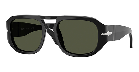 Persol PO3373S VINCENT - Black, Plastic, Aviator frame