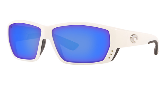 Costa Del Mar 6S9009 TUNA ALLEY - 25 White, Acetate, Rectangle frame