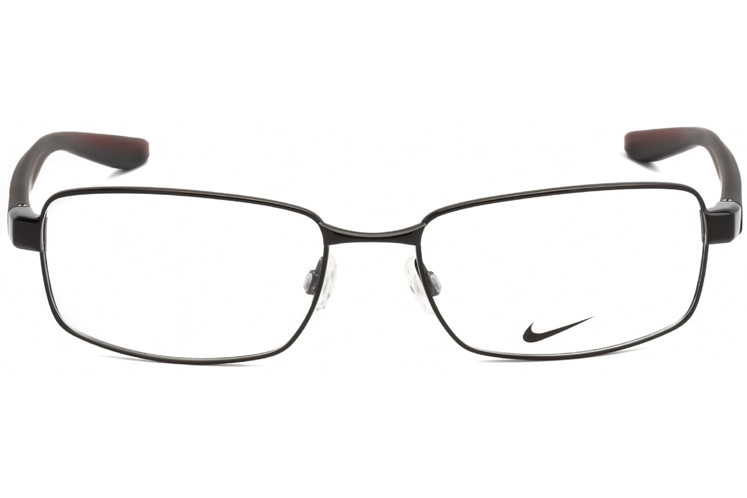 Nike NIKE 8195 - Black, Metal, Rectangle frame