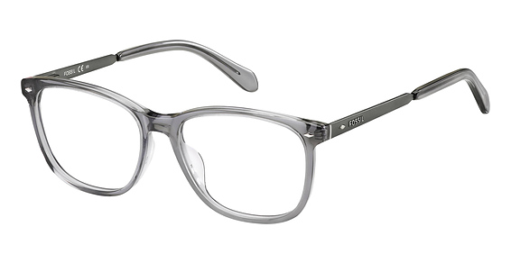 Fossil FOS 6091 - Crystal Grey, Acetate, Rectangle frame