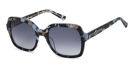 Juicy Couture JU 642/G/S - Xp89o Blhvn Blu, Acetate, Rectangle frame