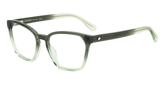 Kate Spade Esti - Grn Bl, Acetate, Rectangle frame