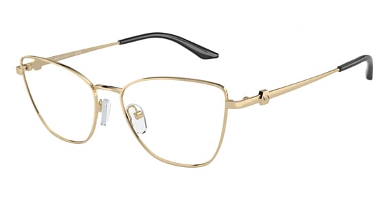 Armani Exchange AX1063 - Shiny Pale Gold, Metal, Cat Eye frame