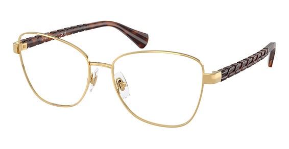 Ralph RA6064 - Shiny Gold, Metal, Cat Eye frame