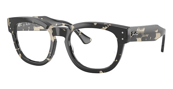 Ray-Ban RX0298V MEGA HAWKEYE - Grey Havana, Plastic, Oval frame