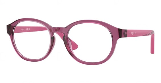 Vogue Junior Optical VY2041 - Transparent Purple, Acetate, Round frame