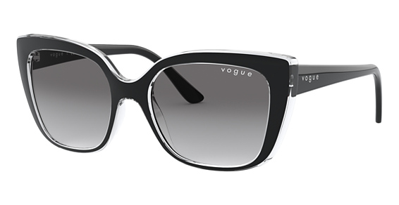 Vogue VO5337S - Top Black, Acetate, Cat Eye frame