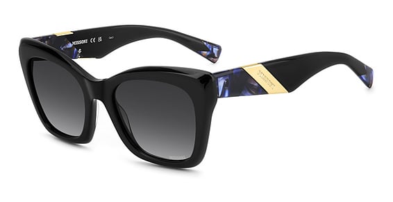 Missoni MIS 0219/S - 8079o Black, Acetate, Rectangle frame