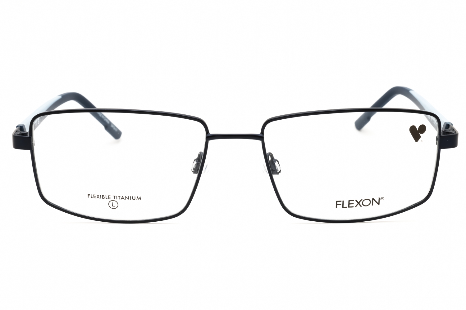 Flexon FLEXON H6085 - Matte Navy, Metal, Rectangle frame