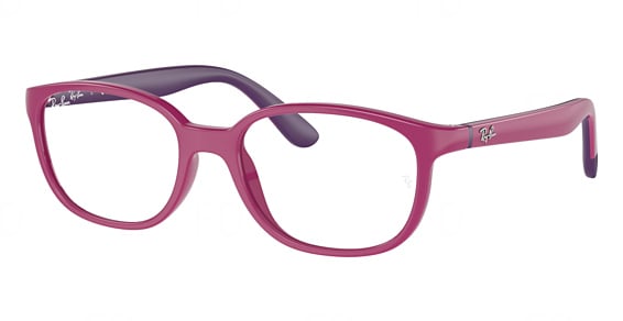 Ray-Ban RY1632 - Fucsia ON Rubber Violet, Acetate, Oval frame