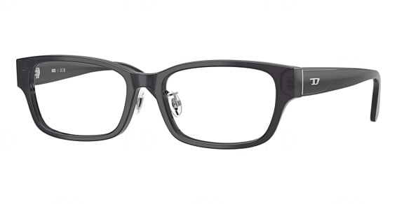 Diesel DL4010D - Transparent Dark Violet, Plastic, Rectangle frame