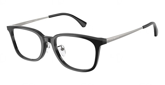 Emporio Armani EA3296D - Shiny Black, Plastic, Mixed Shapes frame