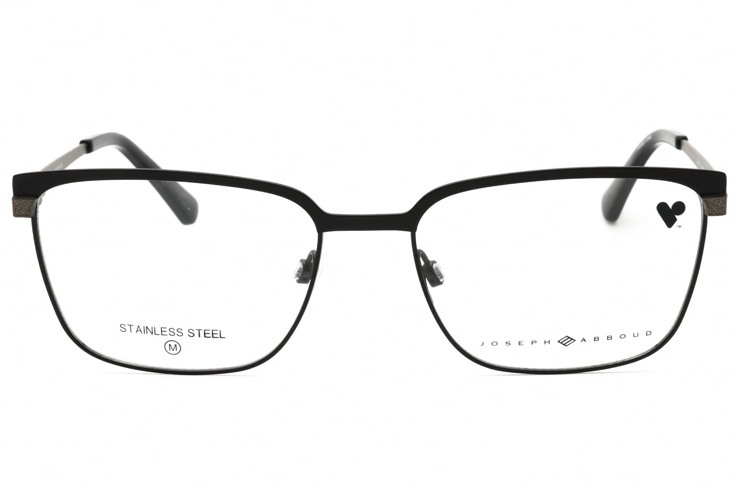 Joseph Abboud JA4111 - Black, Metal, Rectangle frame