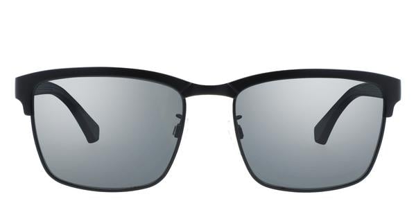 Emporio Armani EA2087 - Matte Black, Metal, Rectangle frame