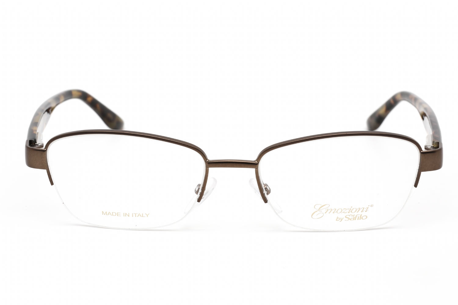 Emozioni 4373 - Brown Havana, Metal, Oval frame