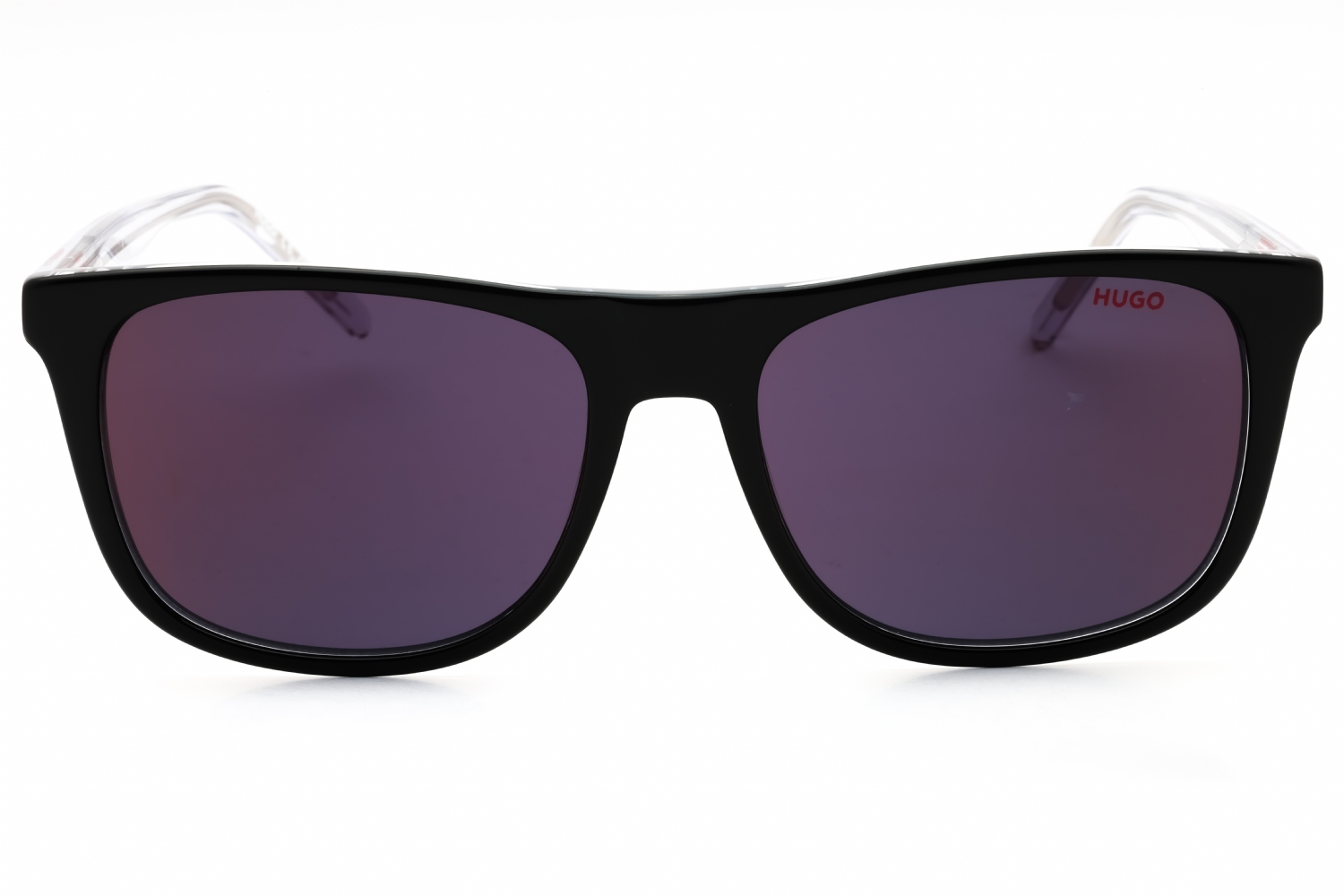 HUGO HG 1194/S - Black CRY, Plastic, Rectangle frame