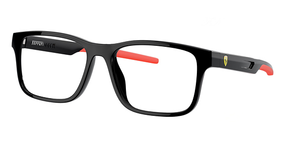 FERRARI FZ8003U - Black, Acetate, Rectangle frame