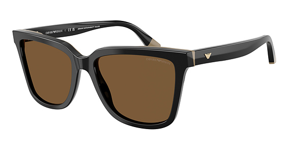 Emporio Armani EA4261F - Shiny Black, Plastic, Cat Eye frame