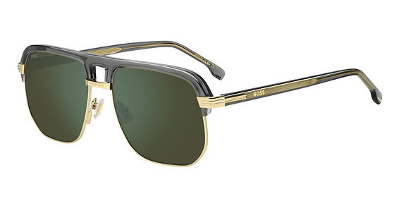 Hugo Boss Boss 1752/S - Ft3mt Grey Gold, Stainless Steel, Aviator frame
