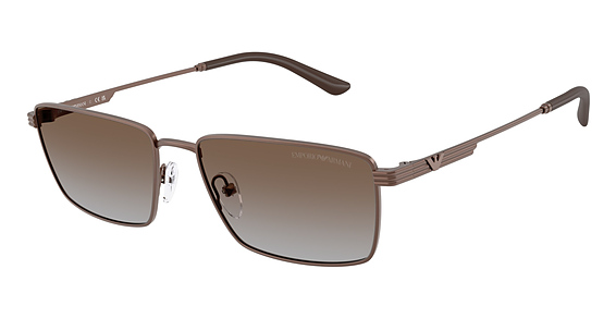 Emporio Armani EA2169 - Matte Bronze, Metal, Rectangle frame