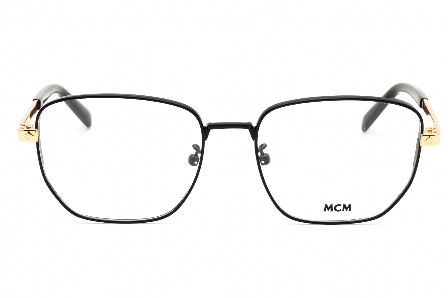 MCM MW5021-H - Shiny Black, Metal, Oval frame