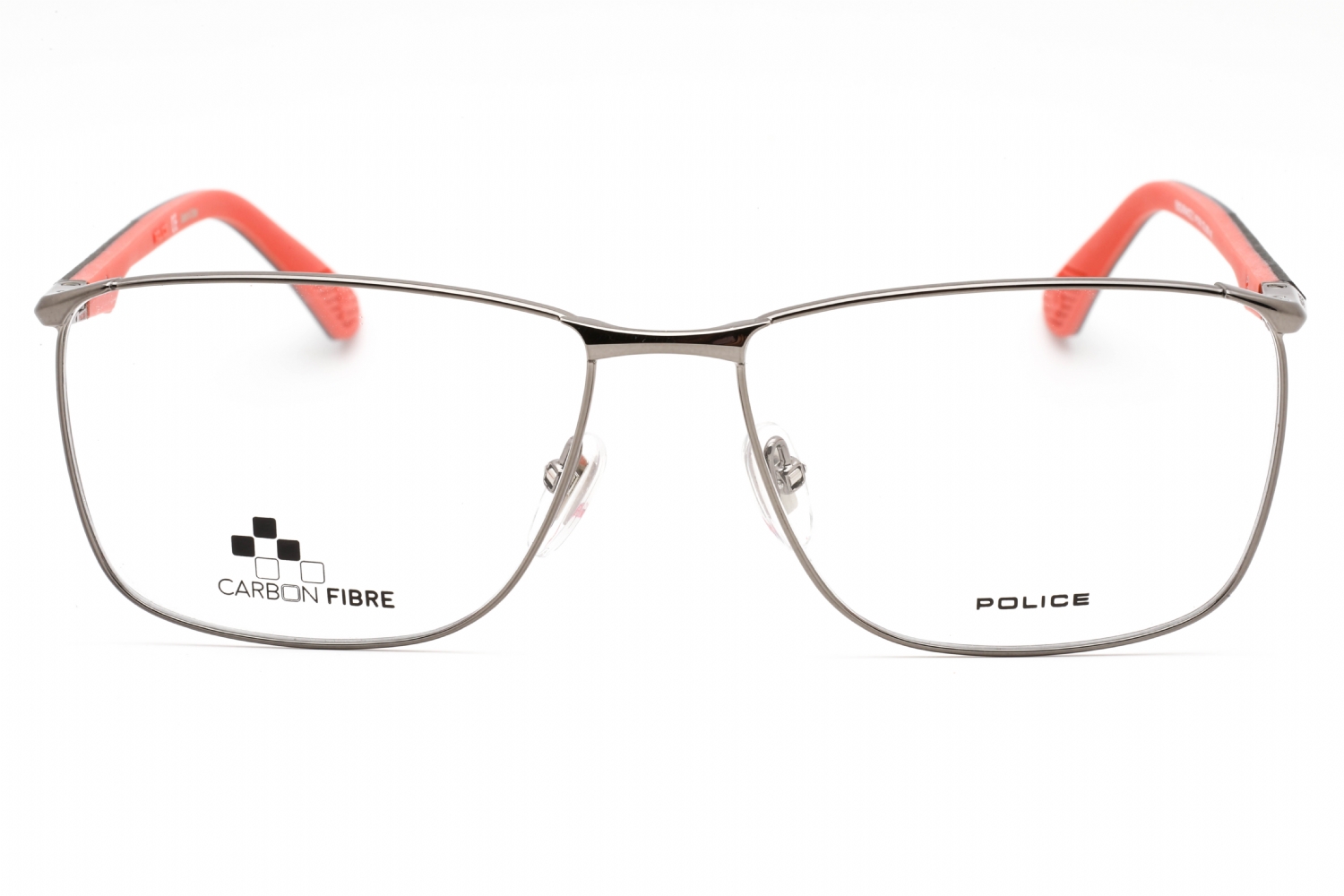 Police VPLF06 - Shiny Gunmetal, Metal, Rectangle frame