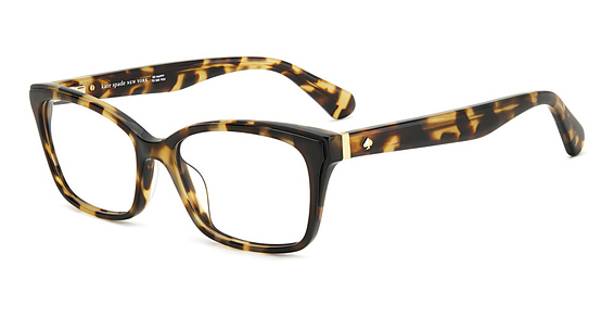 Kate Spade Jeri/US - Havana, Acetate, Rectangle frame
