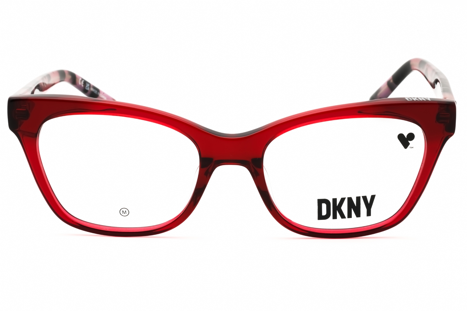 DKNY DK5053 - Crystal RED, Acetate, Cat Eye frame