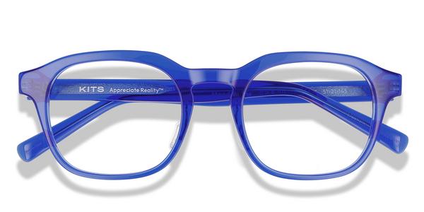 KITS Monday Lift-off™ - Electric Blue, Acetate, Rectangle frame