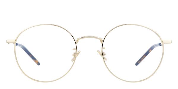 Saint Laurent SL 237/F - Gold, Metal, Round frame