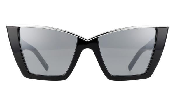 Saint Laurent SL 570 - Black, Acetate, Cat Eye frame