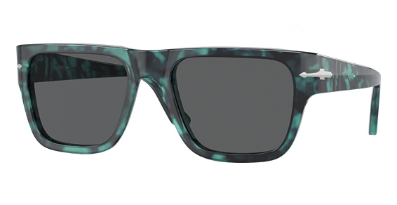 Persol PO3348S - Blue Havana, Plastic, Rectangle frame