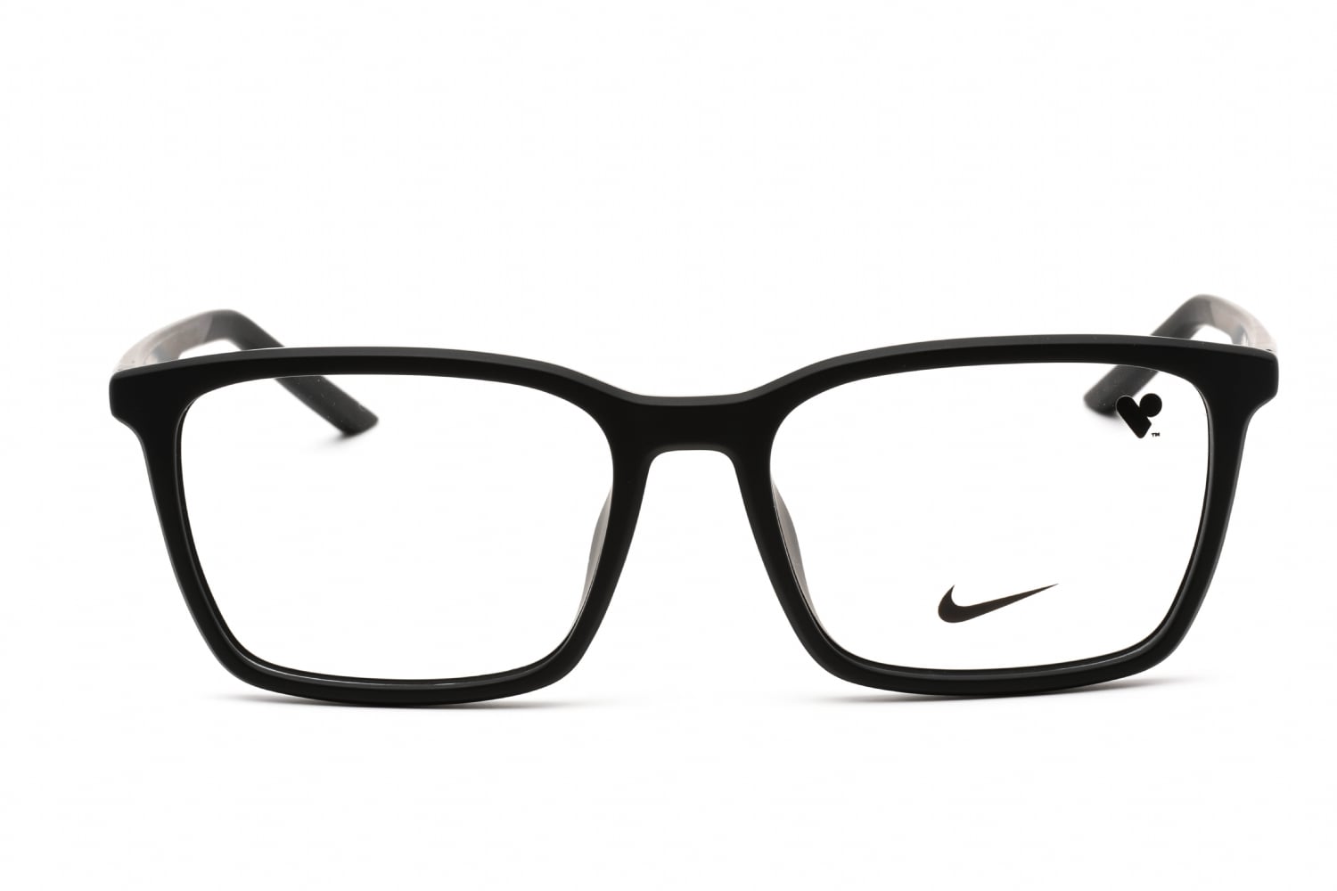 Nike NIKE 7256 - Matte Black, Acetate, Rectangle frame