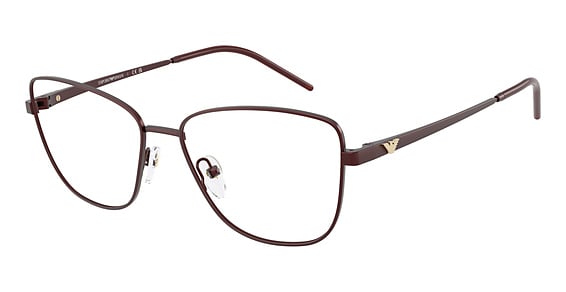 Emporio Armani EA1172 - Matte Bordeaux, Metal, Cat Eye frame