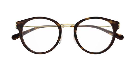 Gucci GG1885OA - Havana Gold, Acetate, Round frame