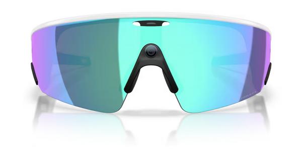 Oakley Meta Vanguard AI Glasses OW8001 - White, Plastic, Wrap-Around frame