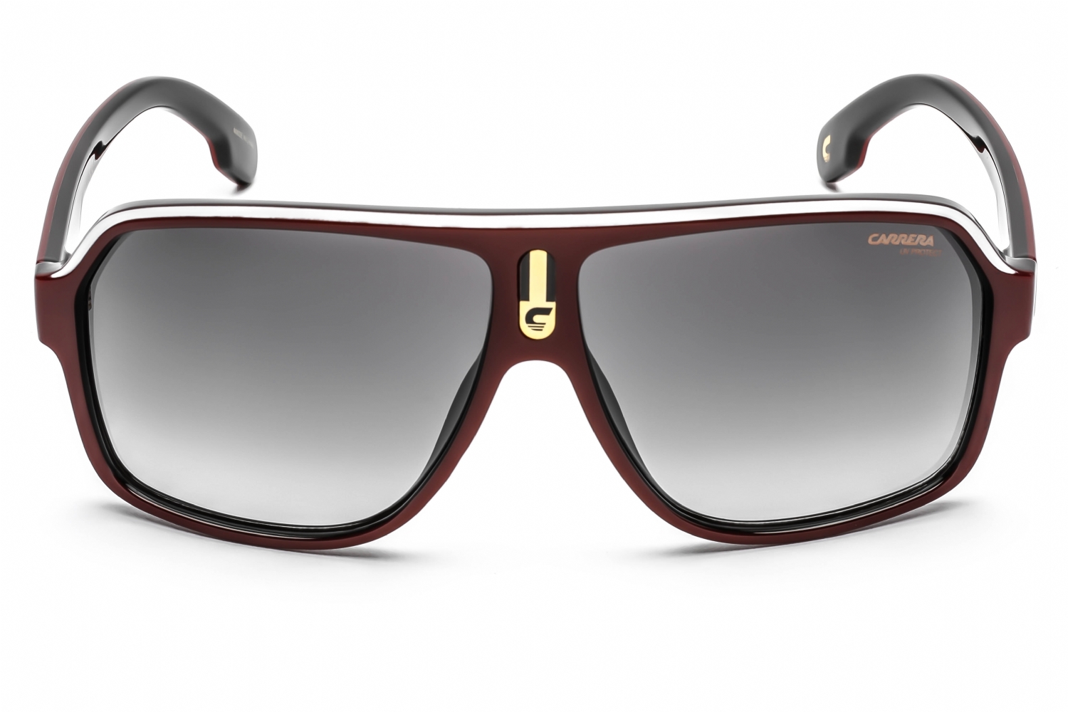Carrera 1001/S - Red Black (90), Plastic, Rectangle frame