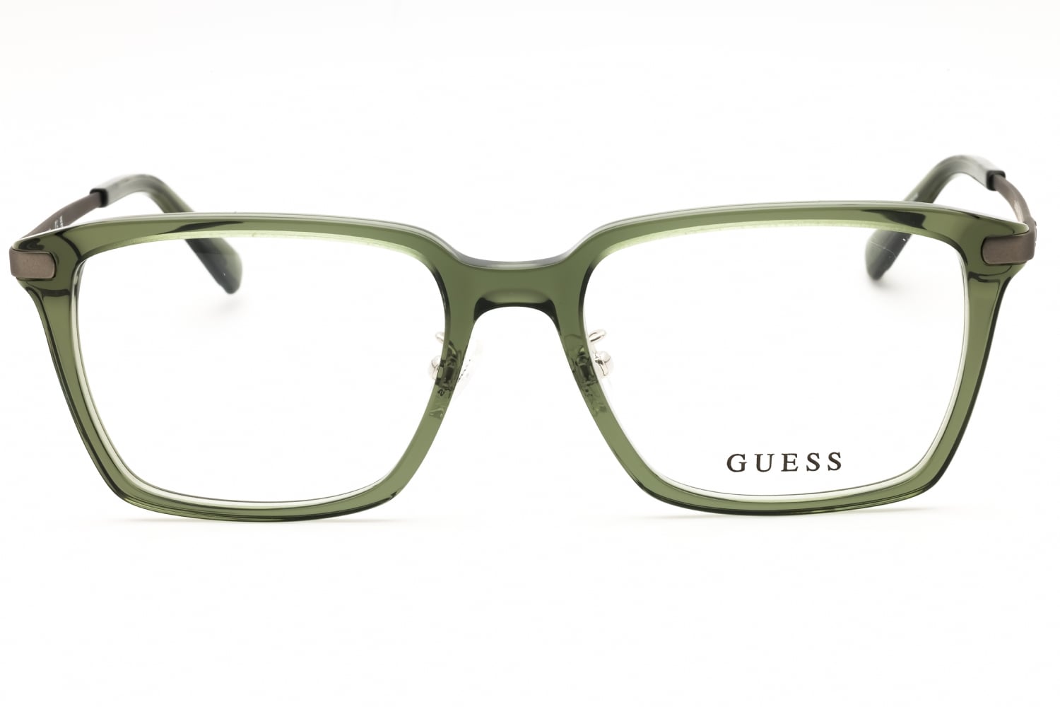 Guess GU50206-D - Shiny Light Green, Acetate, Rectangle frame