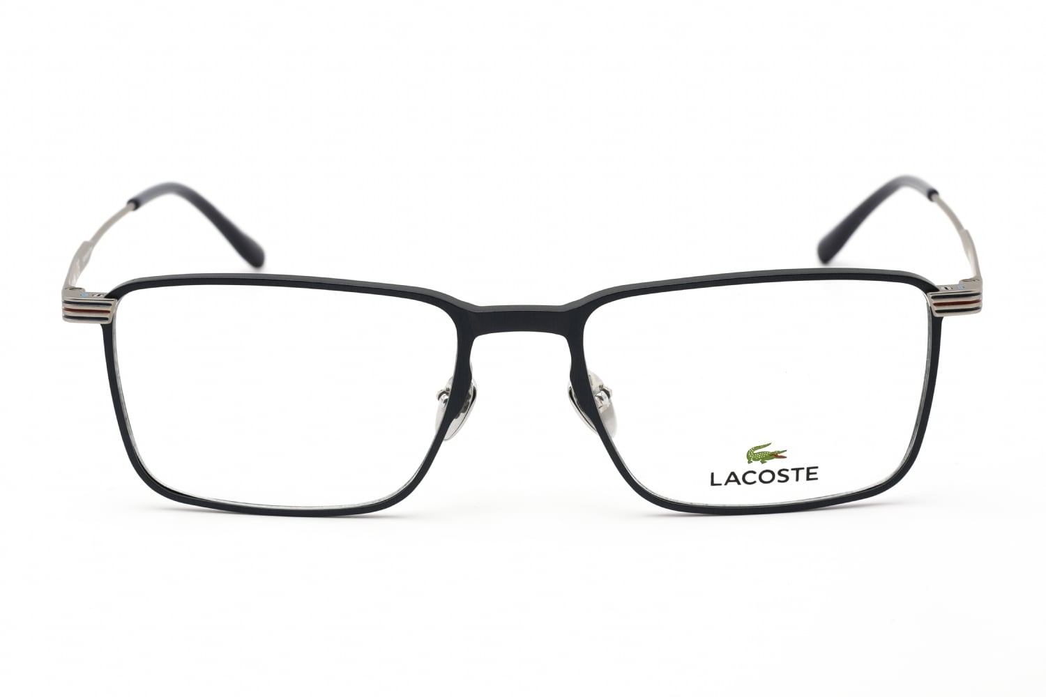 Lacoste L2285E - Semimatte Blue, Metal, Rectangle frame