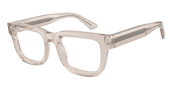 Emporio Armani EA3279F - Shiny Transparent Tundra, Plastic, Mixed Shapes frame