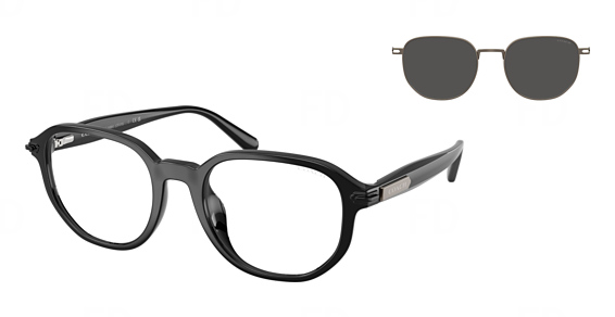 COACH HC8468U CFU15 - Black, Acetate, Mixed Shapes frame
