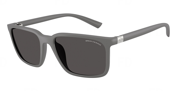 Armani Exchange AX4172SU - Matte Grey, Acetate, Mixed Shapes frame
