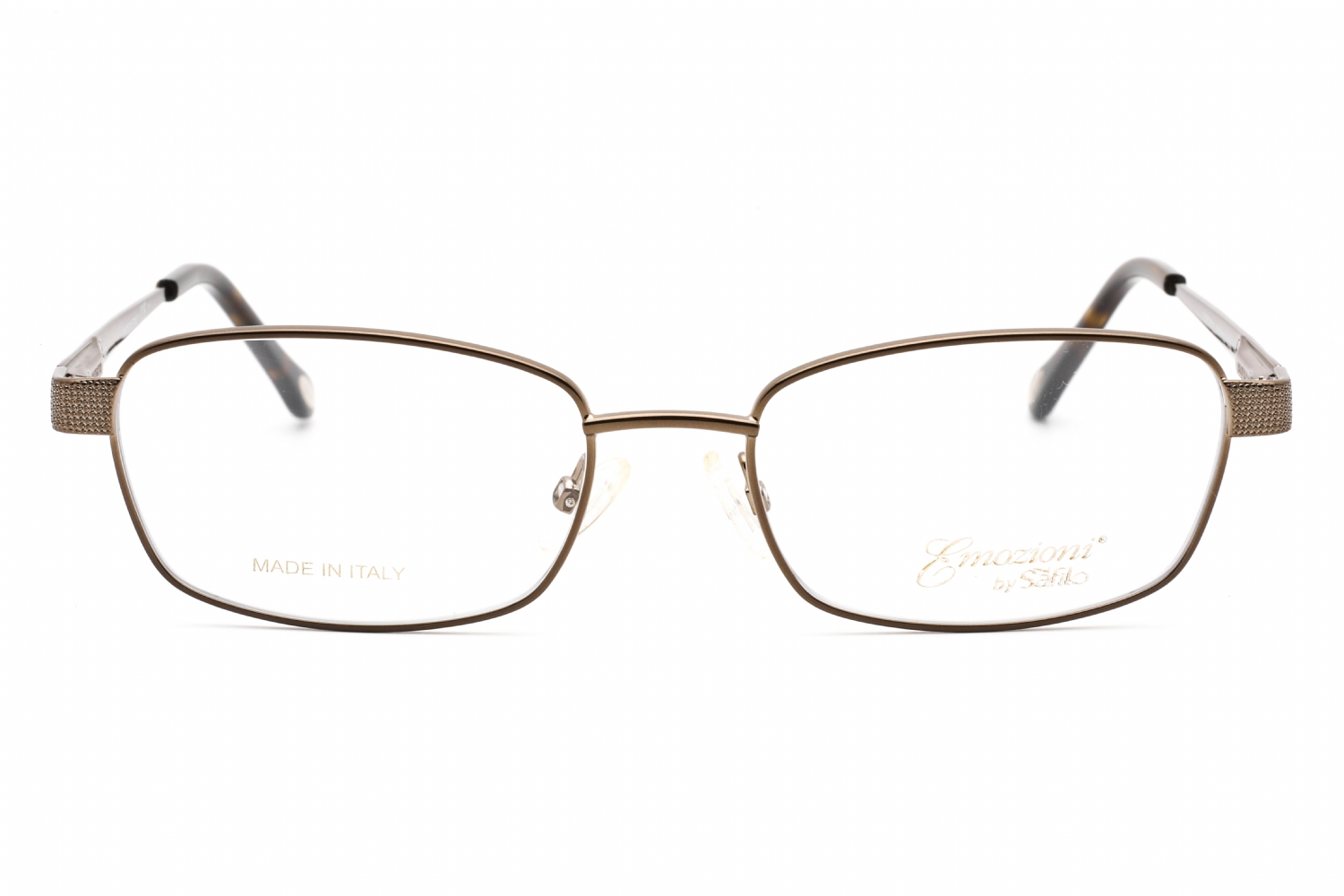 Emozioni EM 4406 - Brown Havana, Metal, Rectangle frame