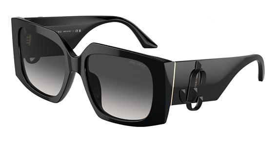 Jimmy Choo JC5006U - Black, Plastic, Rectangle frame