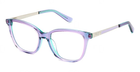 Juicy Couture JU 954 - Aq Pk, Acetate, Rectangle frame