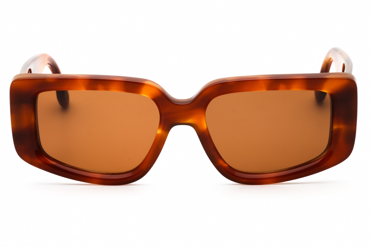 Fendi FE40107F 52E Sunglasses Dark Havana Square Frame, Brown Lenses Contactsexpress.ca -- Fendi FE40107F main image 4